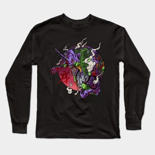 Berserk Mode Eva 01 Long Sleeve T-Shirt